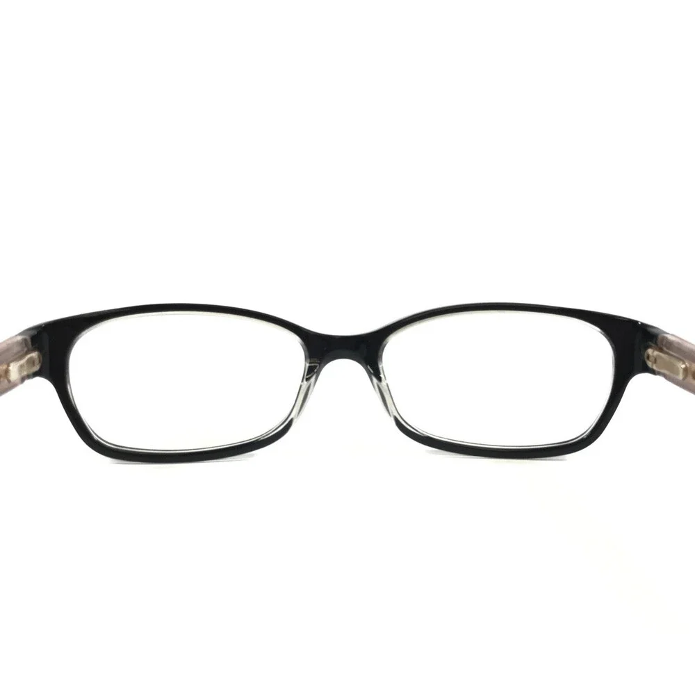 Bebe Eyeglasses Frames LADY VEGAS BB5082 001 JET Black Clear Crystals 52-16-135